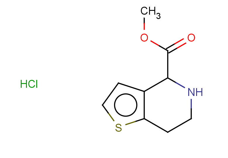 methyl 4,5,6,7-tetrahydrothieno[3,2-c]pyridine-4-carboxylate hydrochloride