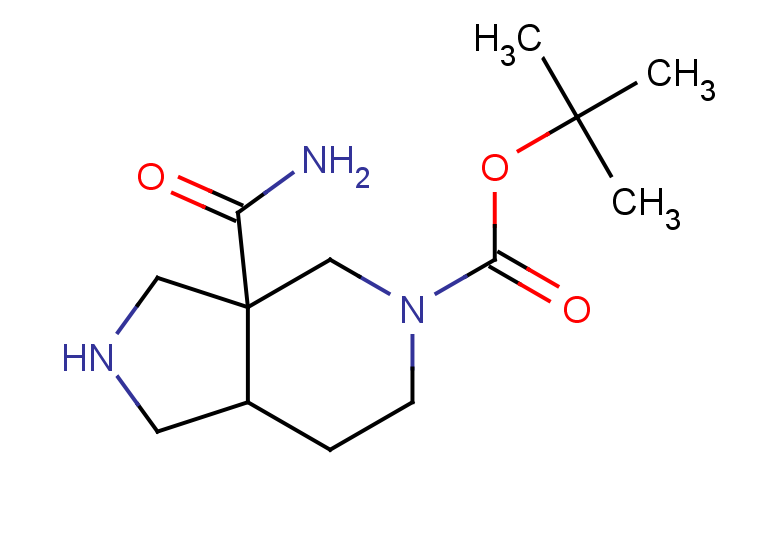 tert-butyl 3a-carbamoyl-octahydro-1H-pyrrolo[3,4-c]pyridine-5-carboxylate
