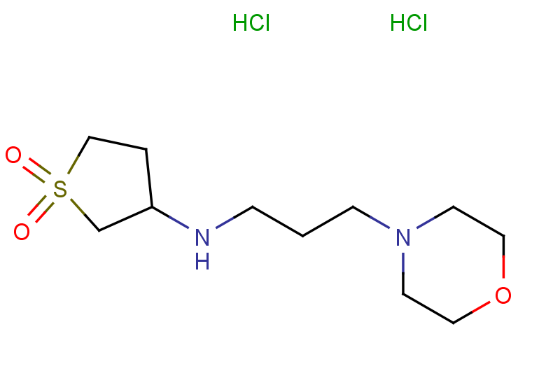 3-{[3-(morpholin-4-yl)propyl]amino}-1lambda6-thiolane-1,1-dione dihydrochloride