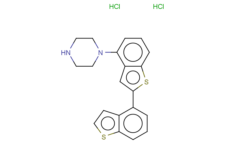 1-[2-(1-benzothiophen-4-yl)-1-benzothiophen-4-yl]piperazine dihydrochloride