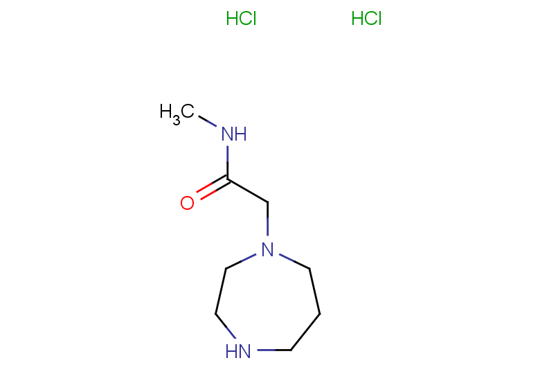 2-(1,4-diazepan-1-yl)-N-methylacetamide dihydrochloride