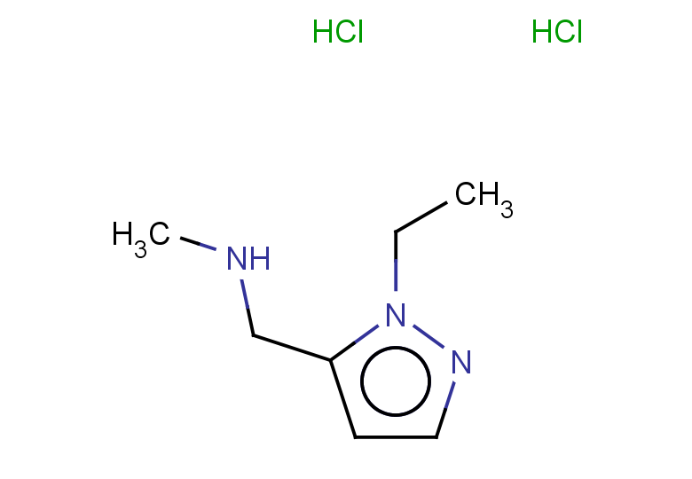 [(1-ethyl-1H-pyrazol-5-yl)methyl](methyl)amine dihydrochloride
