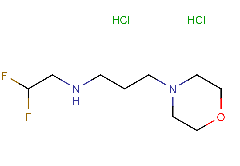 (2,2-difluoroethyl)[3-(morpholin-4-yl)propyl]amine dihydrochloride