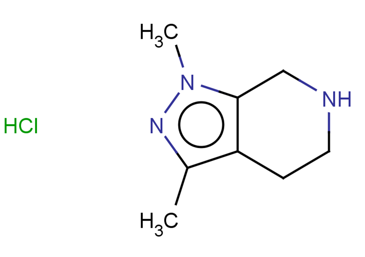 1,3-dimethyl-1H,4H,5H,6H,7H-pyrazolo[3,4-c]pyridine hydrochloride