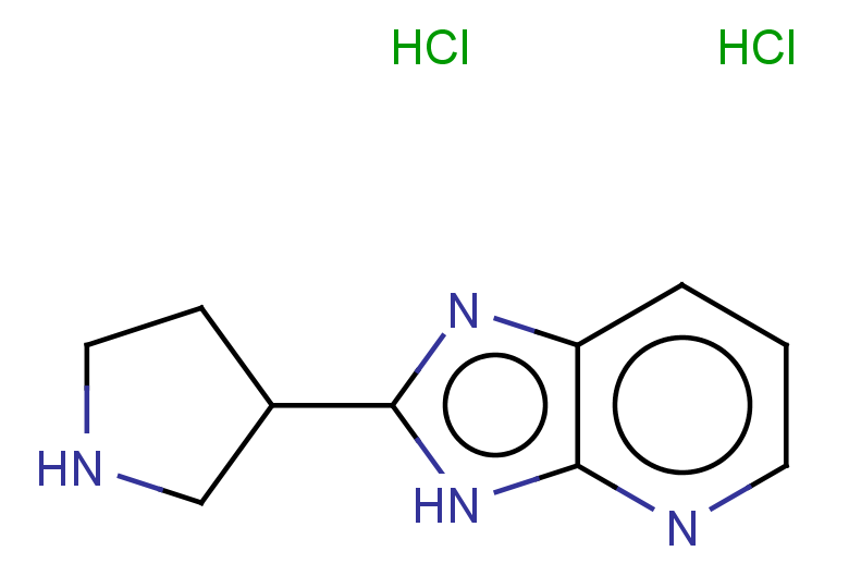 3-{3H-imidazo[4,5-b]pyridin-2-yl}pyrrolidine dihydrochloride