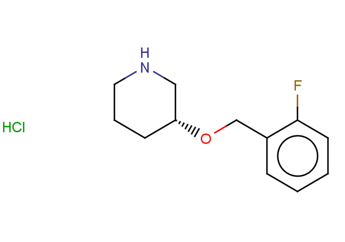 (3R)-3-[(2-fluorophenyl)methoxy]piperidine hydrochloride