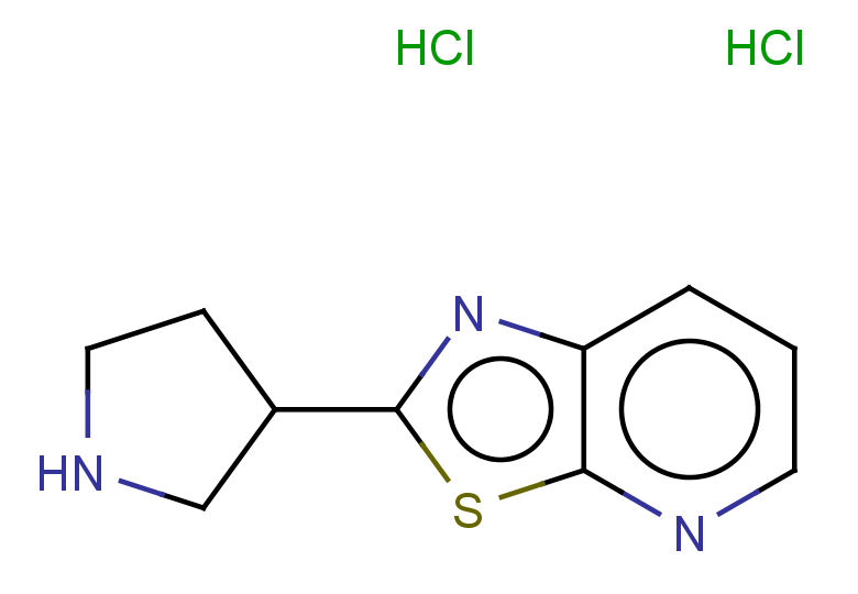3-{[1,3]thiazolo[5,4-b]pyridin-2-yl}pyrrolidine dihydrochloride