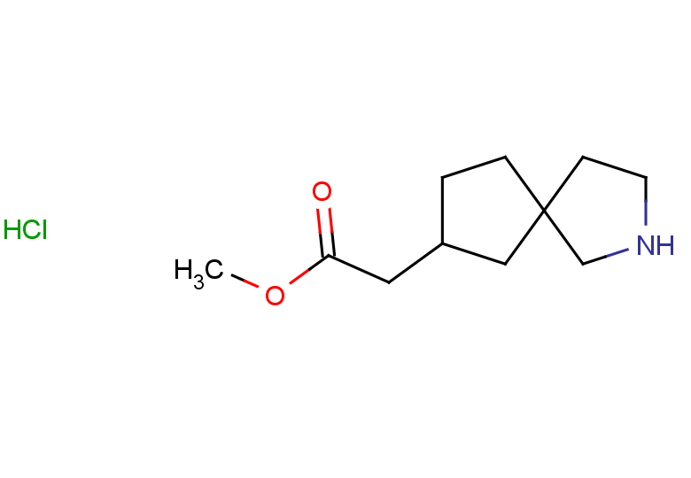 methyl 2-{2-azaspiro[4.4]nonan-7-yl}acetate hydrochloride