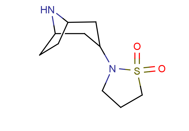 2-{8-azabicyclo[3.2.1]octan-3-yl}-1lambda6,2-thiazolidine-1,1-dione