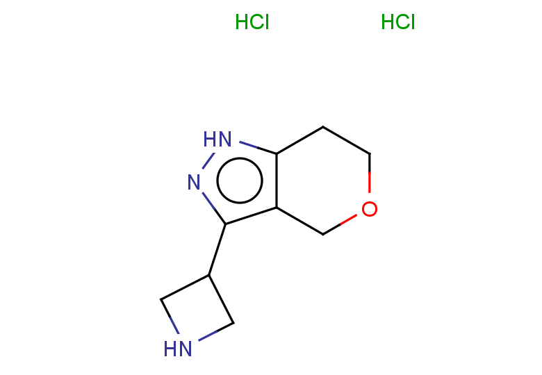 3-{1H,4H,6H,7H-pyrano[4,3-c]pyrazol-3-yl}azetidine dihydrochloride