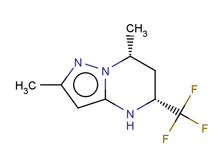 rac-(5R,7R)-2,7-dimethyl-5-(trifluoromethyl)-4H,5H,6H,7H-pyrazolo[1,5-a]pyrimidine, cis