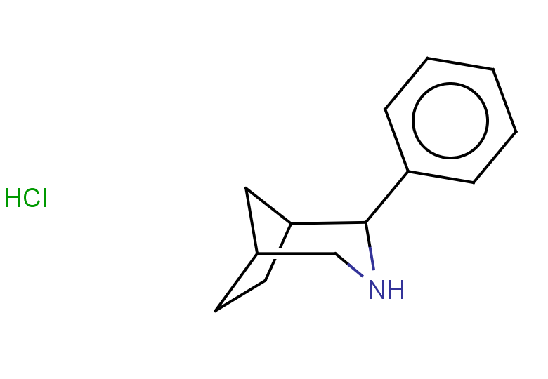 2-phenyl-3-azabicyclo[3.2.1]octane hydrochloride