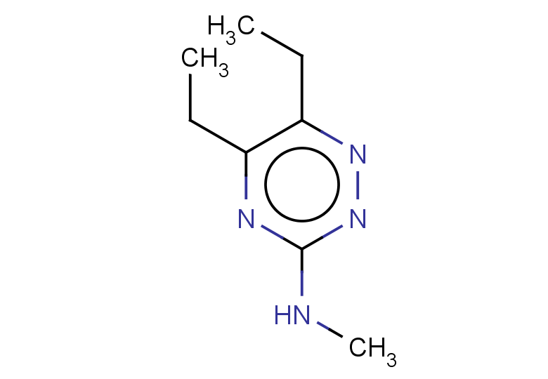 5,6-diethyl-N-methyl-1,2,4-triazin-3-amine
