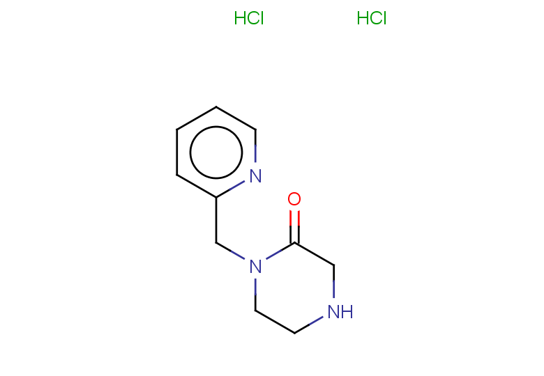 1-(pyridin-2-ylmethyl)piperazin-2-one dihydrochloride