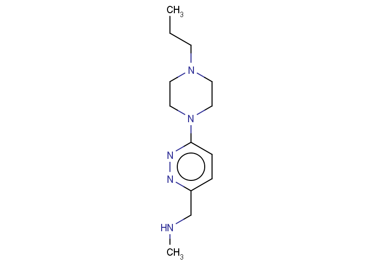 N-methyl-1-(6-(4-propylpiperazin-1-yl)pyridazin-3-yl)methanamine