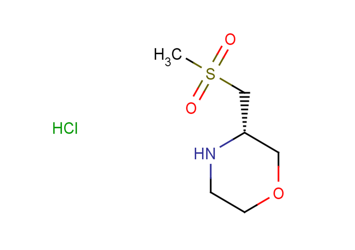 (3S)-3-(methanesulfonylmethyl)morpholine hydrochloride