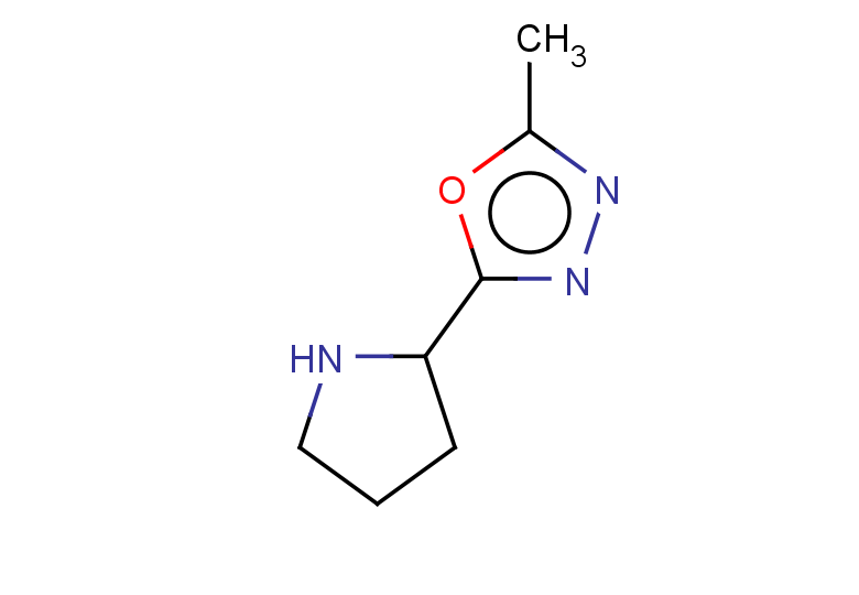 2-methyl-5-(pyrrolidin-2-yl)-1,3,4-oxadiazole