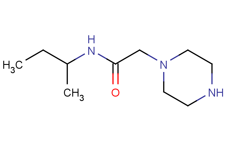N-(butan-2-yl)-2-(piperazin-1-yl)acetamide