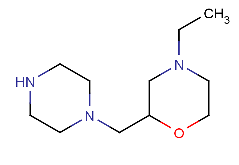 4-ethyl-2-(piperazin-1-ylmethyl)morpholine