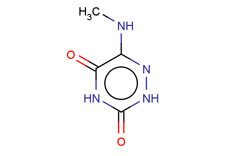 6-(methylamino)-2,3,4,5-tetrahydro-1,2,4-triazine-3,5-dione
