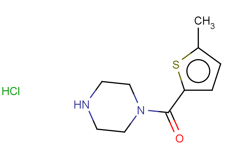 1-(5-methylthiophene-2-carbonyl)piperazine hydrochloride