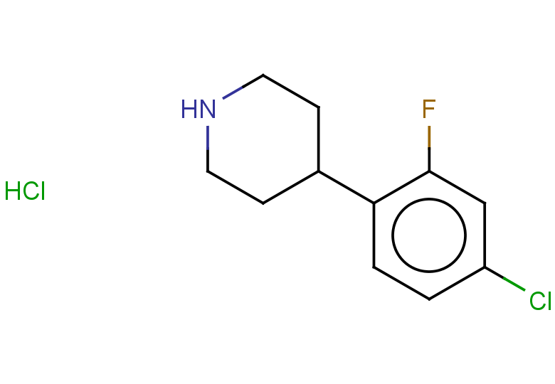 4-(4-chloro-2-fluorophenyl)piperidine hydrochloride