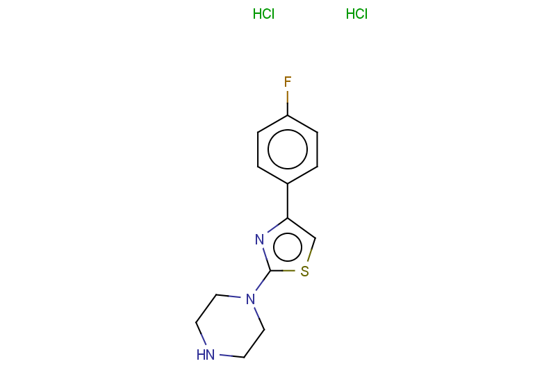 1-[4-(4-fluorophenyl)-1,3-thiazol-2-yl]piperazine dihydrochloride