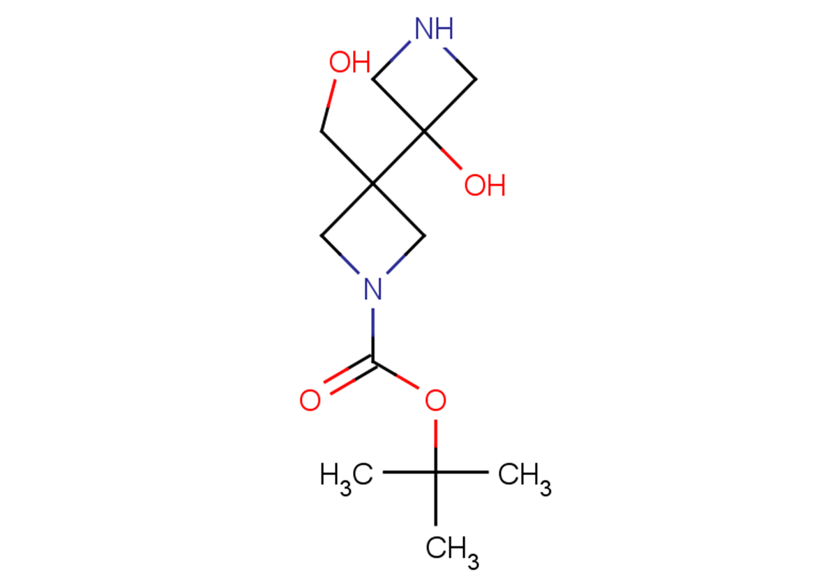 tert-butyl 3'-hydroxy-3-(hydroxymethyl)-[3,3'-biazetidine]-1-carboxylate