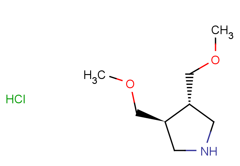 rac-(3R,4R)-3,4-bis(methoxymethyl)pyrrolidine hydrochloride, trans
