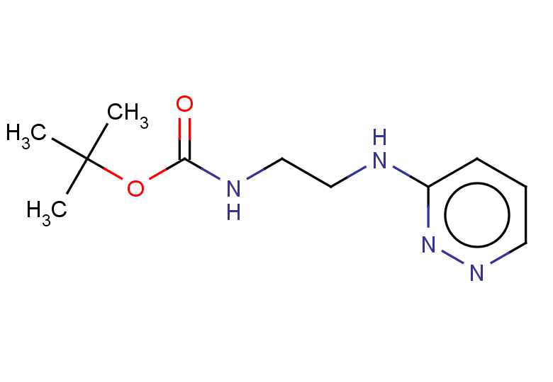 TERT-BUTYL N-(2-[(PYRIDAZIN-3-YL)AMINO]ETHYL)CARBAMATE