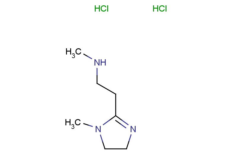 methyl[2-(1-methyl-4,5-dihydro-1H-imidazol-2-yl)ethyl]amine dihydrochloride