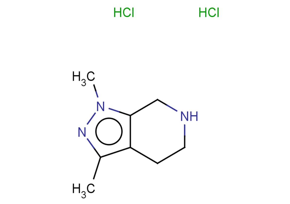 1,3-dimethyl-1H,4H,5H,6H,7H-pyrazolo[3,4-c]pyridine dihydrochloride