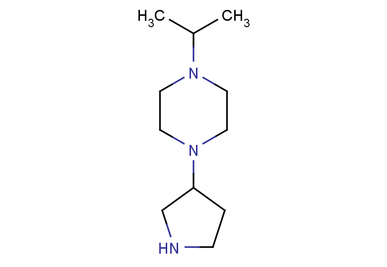 1-(propan-2-yl)-4-(pyrrolidin-3-yl)piperazine