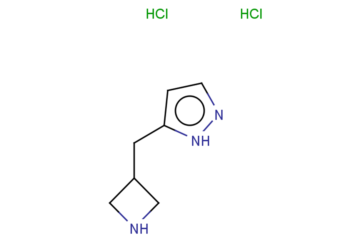 5-[(azetidin-3-yl)methyl]-1H-pyrazole dihydrochloride