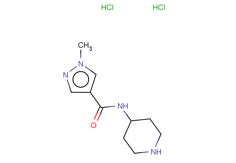 1-methyl-N-(piperidin-4-yl)-1H-pyrazole-4-carboxamide dihydrochloride