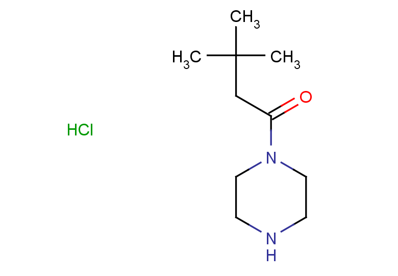 3,3-dimethyl-1-(piperazin-1-yl)butan-1-one hydrochloride