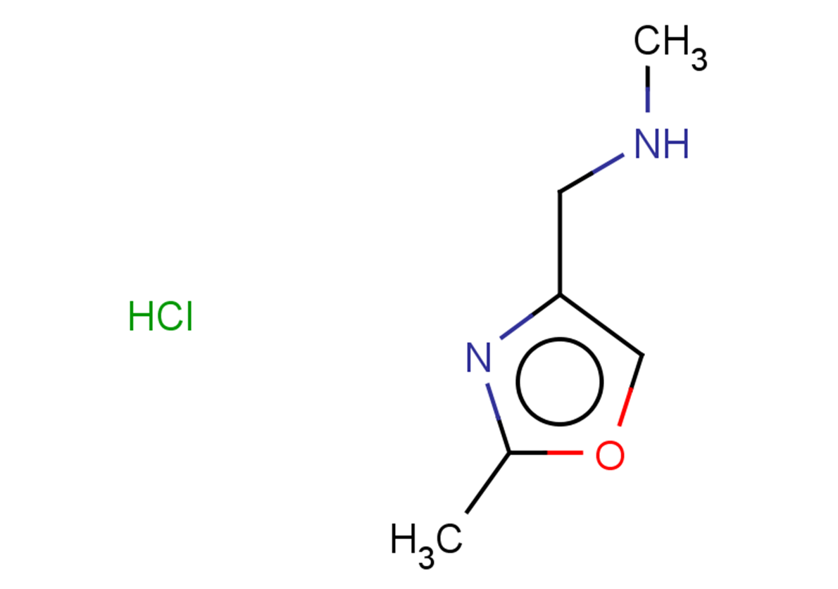 methyl[(2-methyl-1,3-oxazol-4-yl)methyl]amine hydrochloride