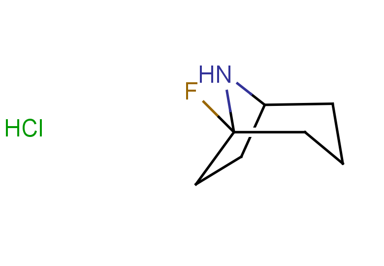 1-fluoro-8-azabicyclo[3.2.1]octane hydrochloride