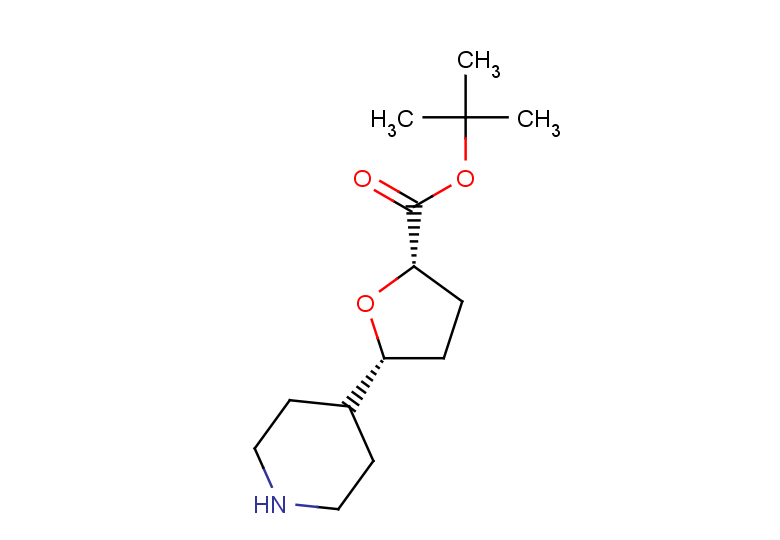 tert-butyl (2S,5R)-5-(piperidin-4-yl)oxolane-2-carboxylate