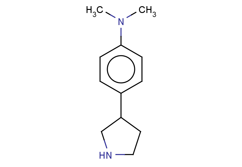 N,N-dimethyl-4-(pyrrolidin-3-yl)aniline