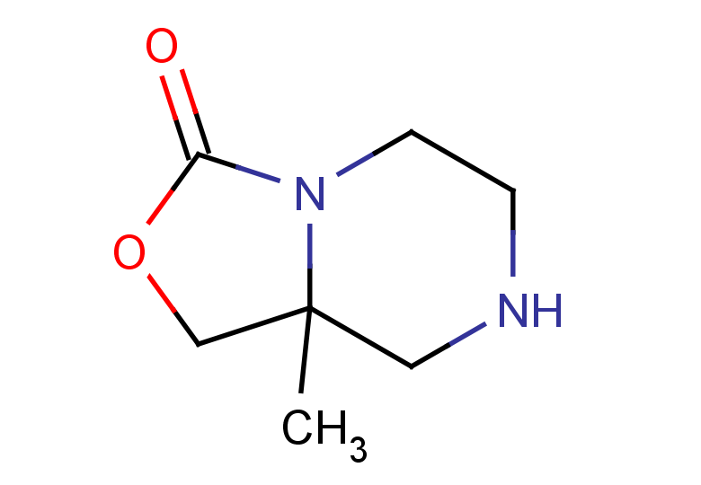8a-methyl-hexahydro-1H-[1,3]oxazolo[3,4-a]piperazin-3-one