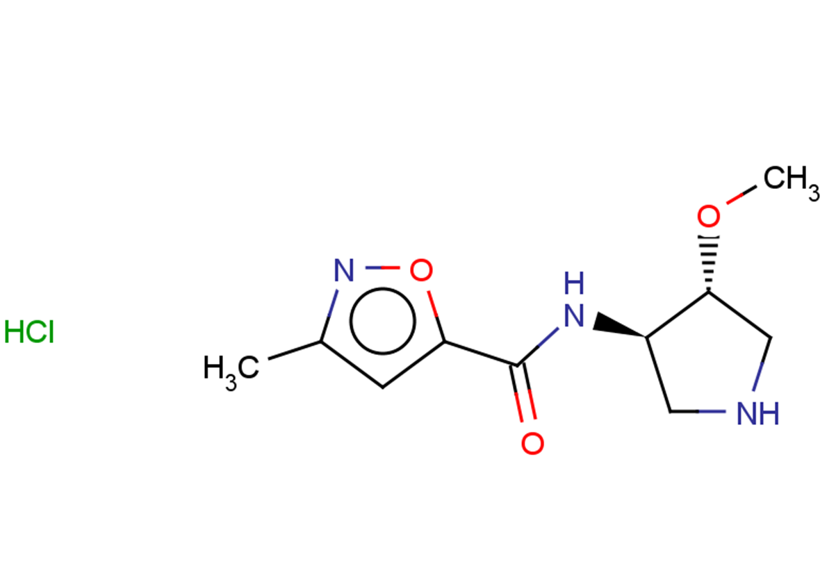 rac-N-[(3R,4R)-4-methoxypyrrolidin-3-yl]-3-methyl-1,2-oxazole-5-carboxamide hydrochloride, trans