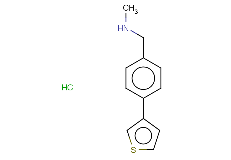 methyl({[4-(thiophen-3-yl)phenyl]methyl})amine hydrochloride