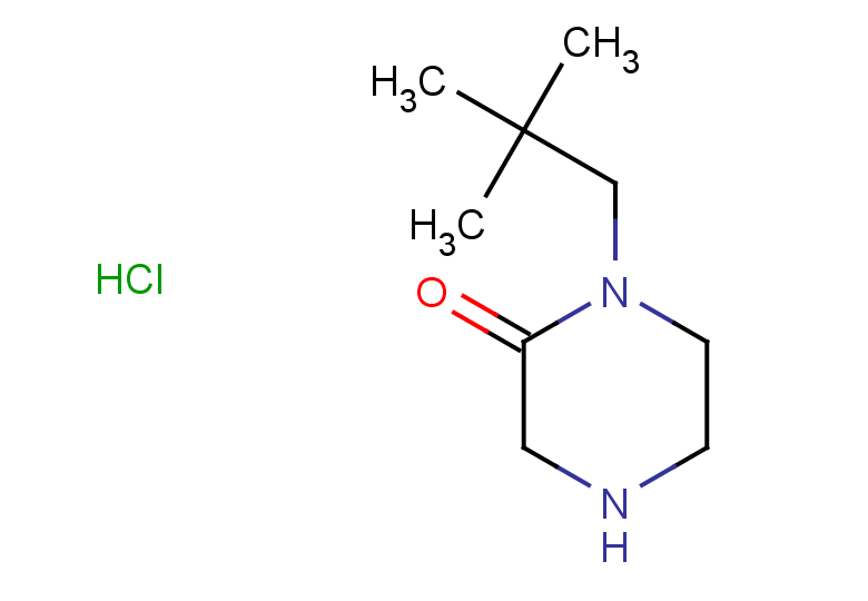 1-(2,2-dimethylpropyl)piperazin-2-one hydrochloride
