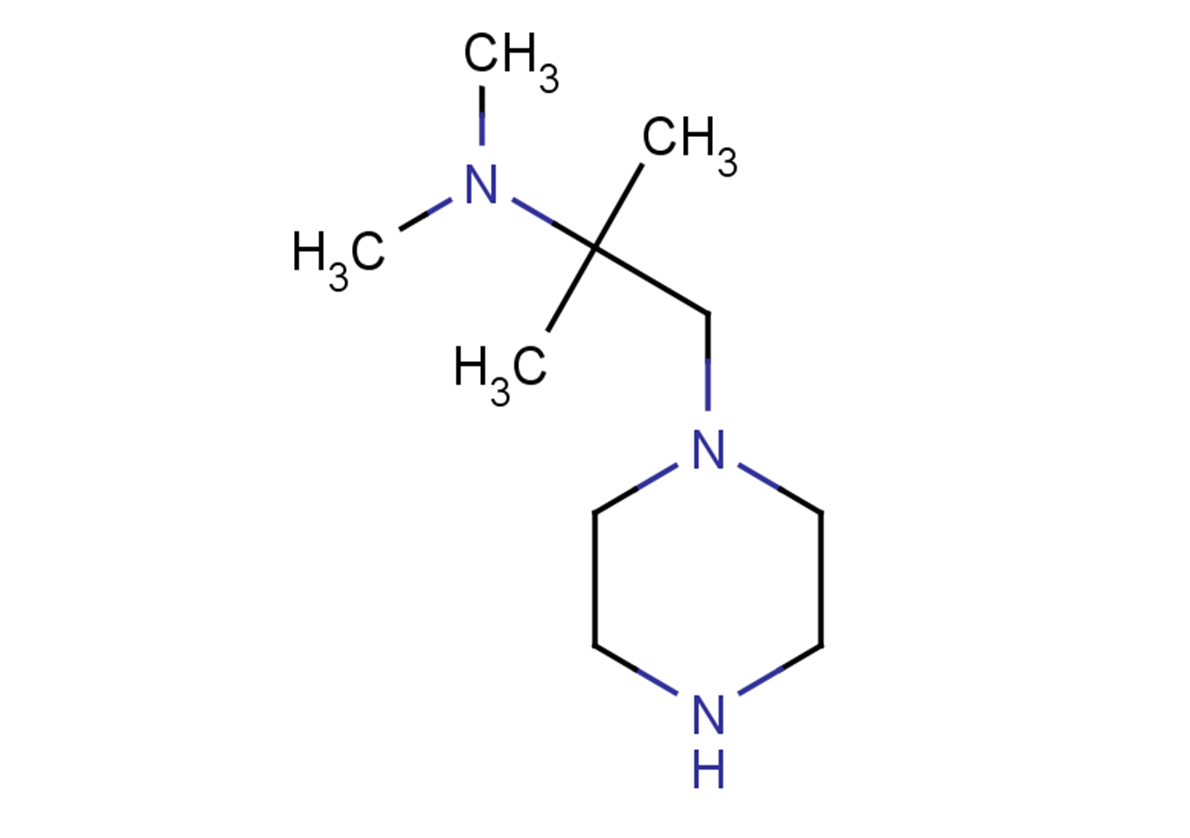 dimethyl[2-methyl-1-(piperazin-1-yl)propan-2-yl]amine
