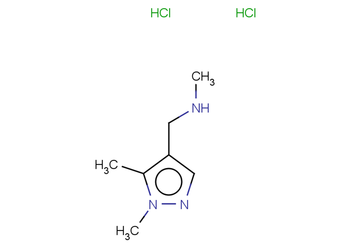 [(1,5-dimethyl-1H-pyrazol-4-yl)methyl](methyl)amine dihydrochloride