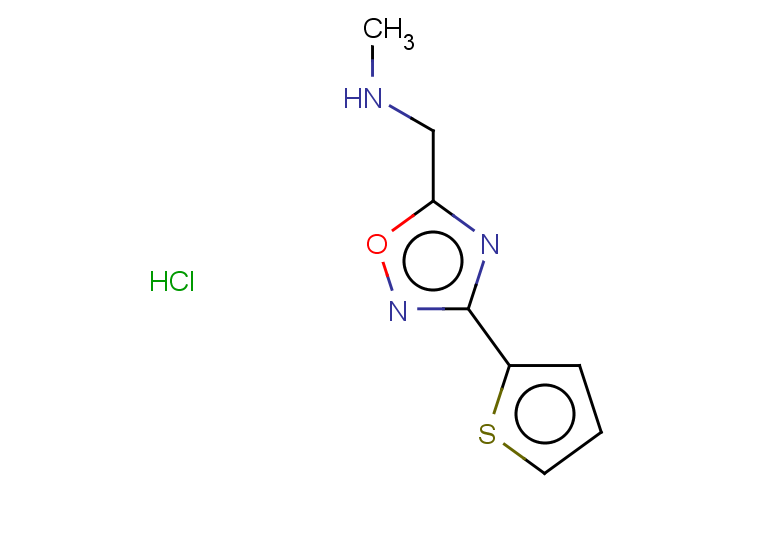 methyl({[3-(thiophen-2-yl)-1,2,4-oxadiazol-5-yl]methyl})amine hydrochloride