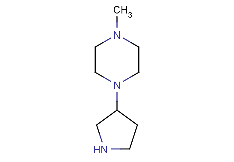 1-methyl-4-(pyrrolidin-3-yl)piperazine