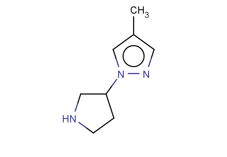 4-methyl-1-(pyrrolidin-3-yl)-1H-pyrazole