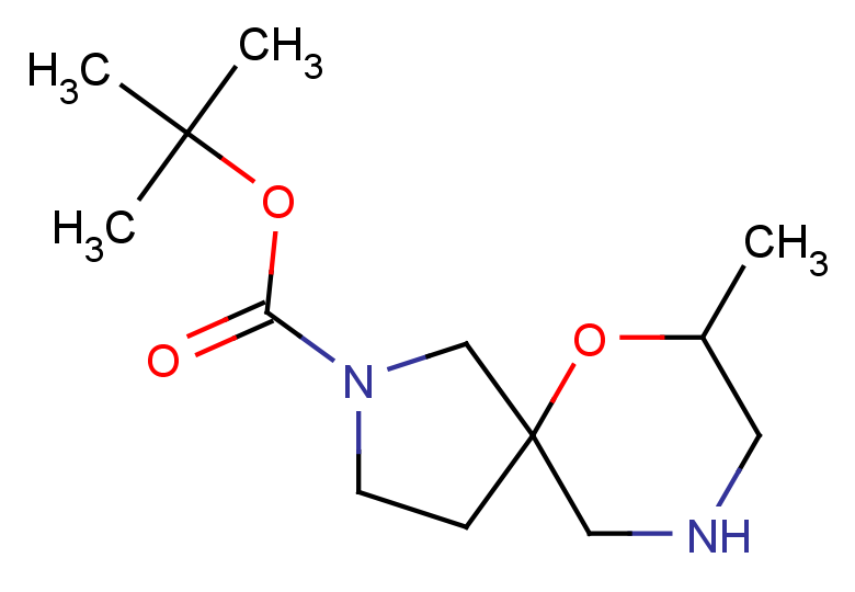 tert-butyl 7-methyl-6-oxa-2,9-diazaspiro[4.5]decane-2-carboxylate